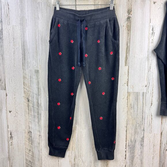 Victoria's Secret PINK Outfit Vintage Skinny Jogger Legging Crew Roses small - Picture 4 of 7